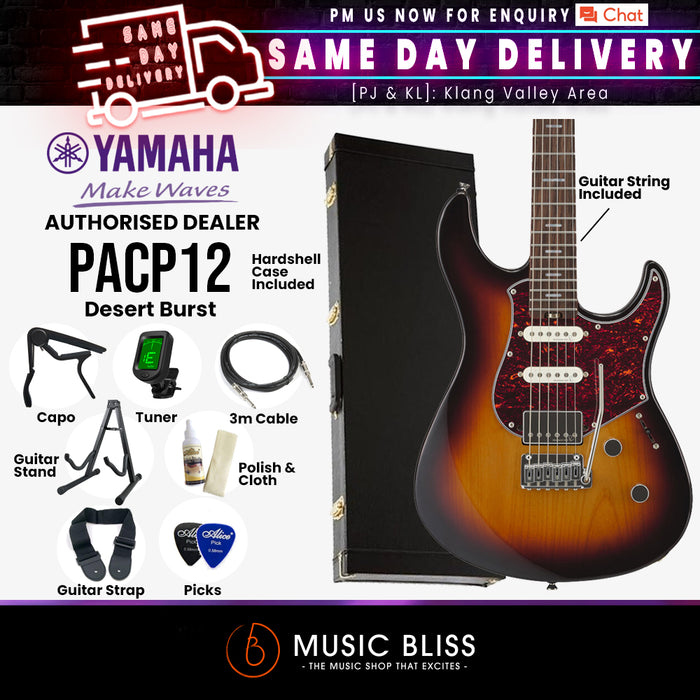 Yamaha PACP12 Pacifica Professional Electric Guitar - Music Bliss Malaysia
