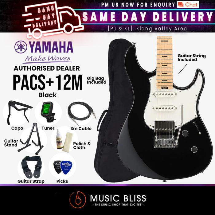 Yamaha PACS+12M Pacifica Standard Plus Electric Guitar, Maple Fingerboard - Music Bliss Malaysia