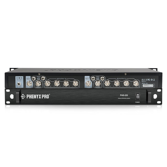 Phenyx Pro PAS-225 Wireless Receiver for PAS-225X Antenna Distribution System