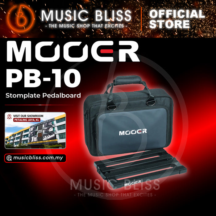 Mooer PB-10 Stomplate Mini Pedalboard