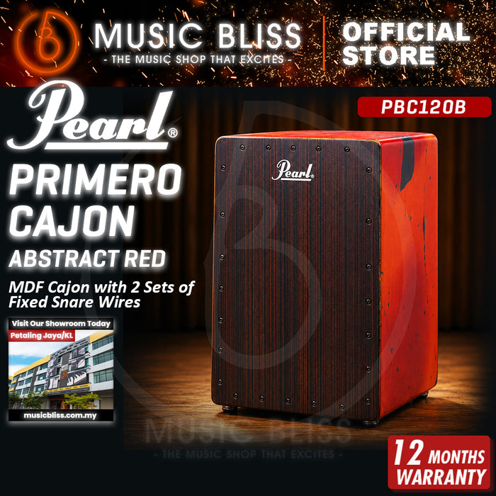 Pearl Primero Cajon - Abstract Red