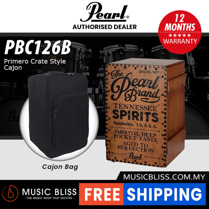 Pearl PBC126B Primero Crate Style Cajon