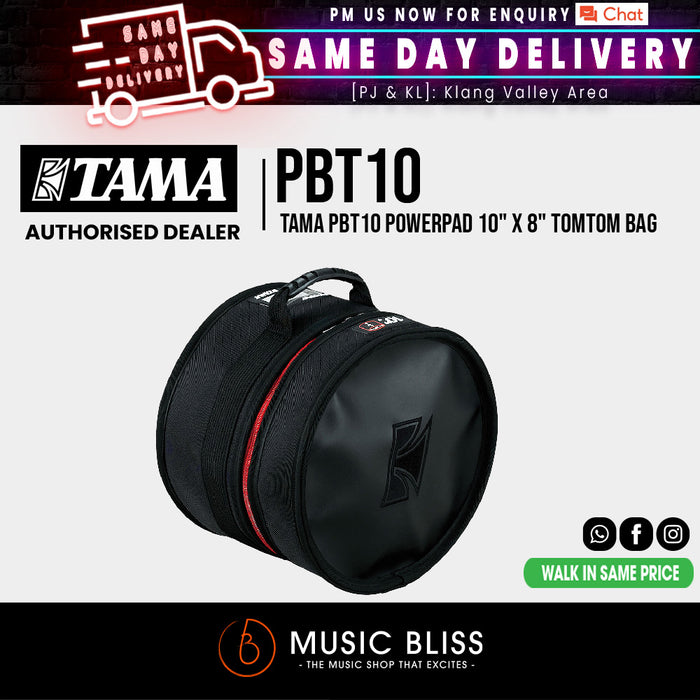 Tama PBT10 Powerpad 10" x 8" TomTom Bag - Music Bliss Malaysia