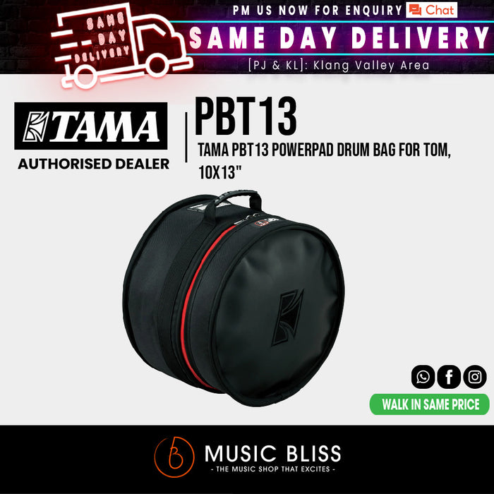 Tama PBT13 PowerPad Drum Bag for Tom, 10x13" - Music Bliss Malaysia
