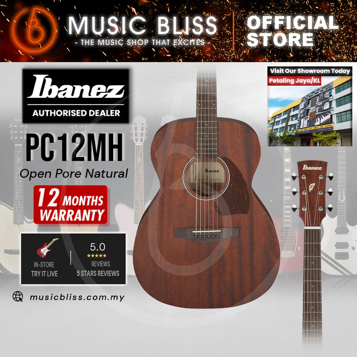 Ibanez PC12MH Acoustic Guitar - Open Pore Natural