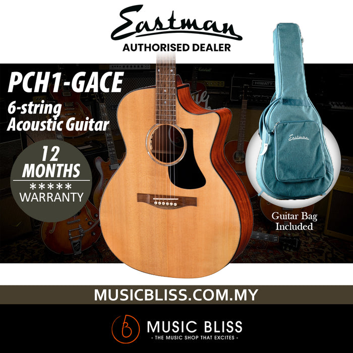 Eastman Guitars PCH1-GACE 6-string Acoustic-electric Guitar - Natural