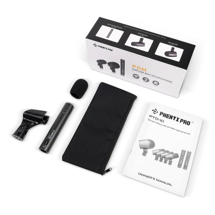 Phenyx Pro PDM35 Overhead Condenser Mic w/ Super-Cardioid Pattern Microphone