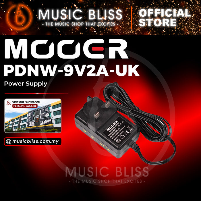 Mooer PDNW-9V2A-UK Pedal Power Supply