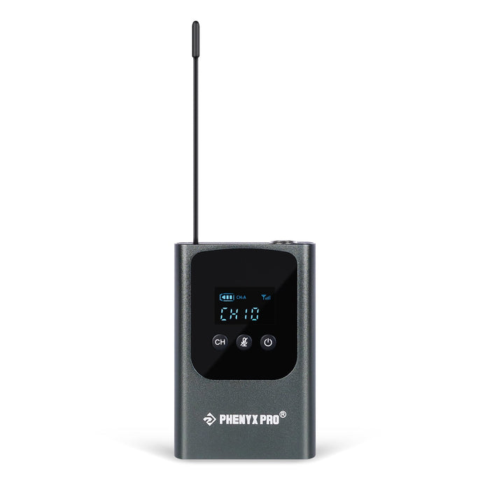 Phenyx Pro PDP-1-1B(900) Single Digital Portable Wireless Microphone System (1Bodypack)