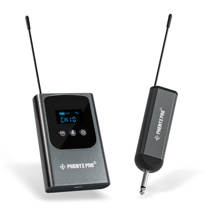 Phenyx Pro PDP-1-1B(900) Single Digital Portable Wireless Microphone System (1Bodypack)