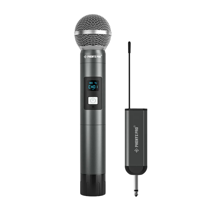 Phenyx Pro PDP-1-1H Single Digital Portable Wireless Microphone System