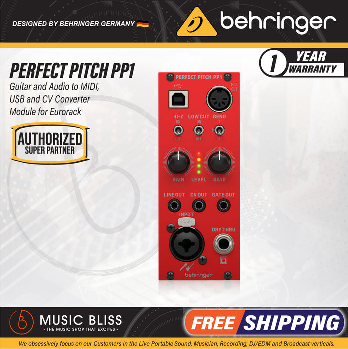 Behringer PERFECT PITCH PP1 Eurorack Module - Music Bliss Malaysia