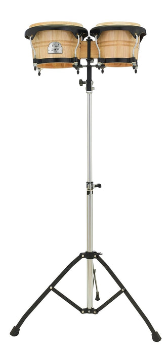 Pearl PFBS102 Primero Series Wood Bongos with Stand