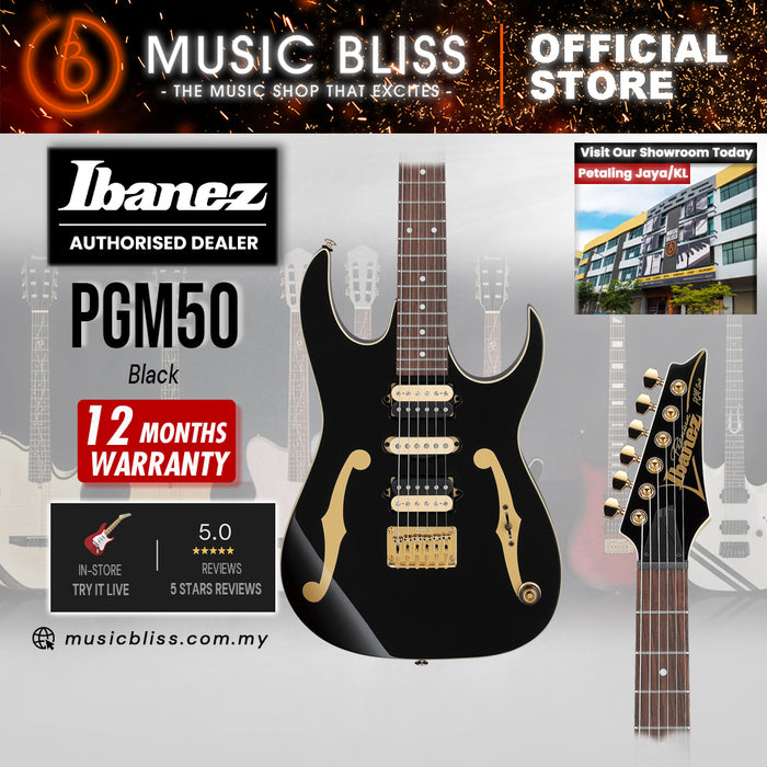 Ibanez Paul Gilbert Signature PGM50 Electric Guitar - Black