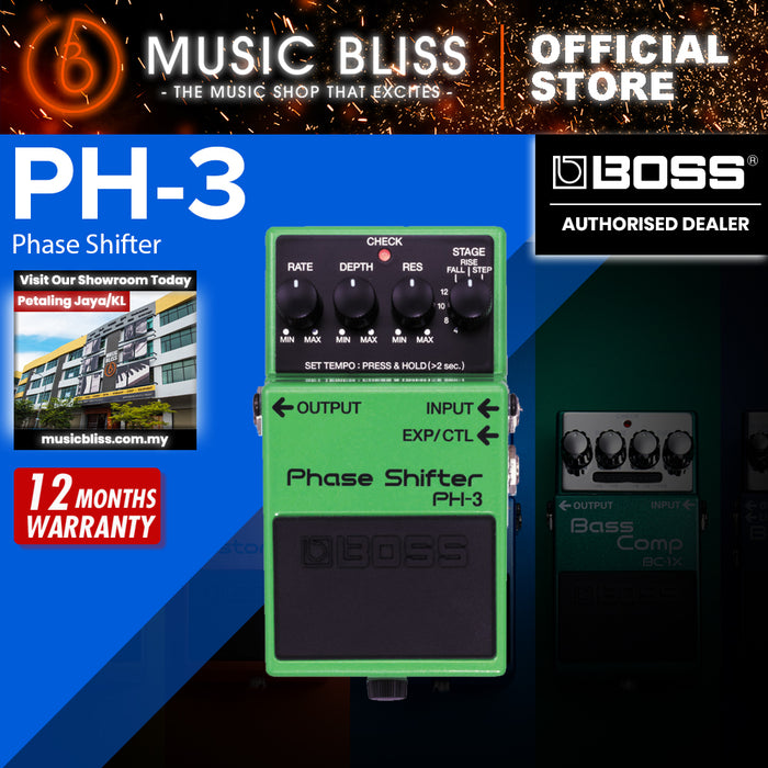 Boss PH-3 Phase Shifter Guitar Effects Pedal