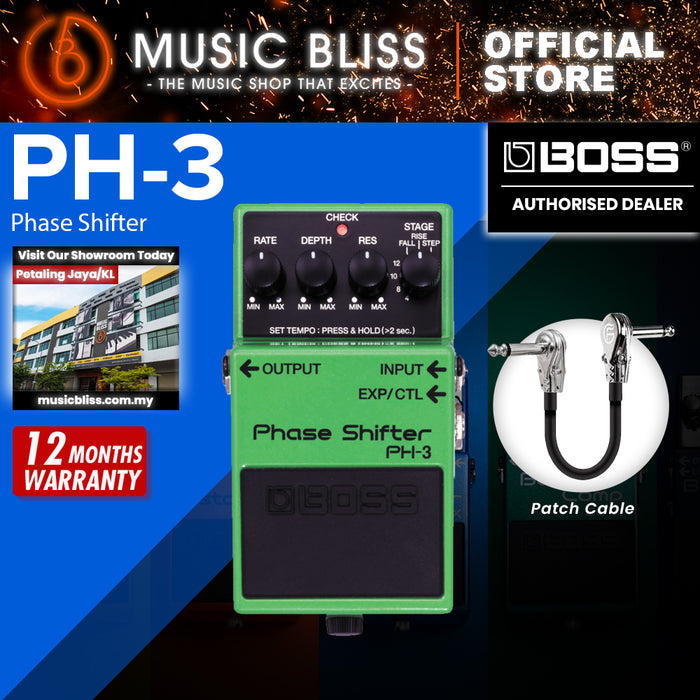 Boss PH-3 Phase Shifter Guitar Effects Pedal