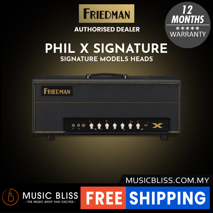 Friedman Phil X Signature 100-watt 1-channel Tube Head with Boost