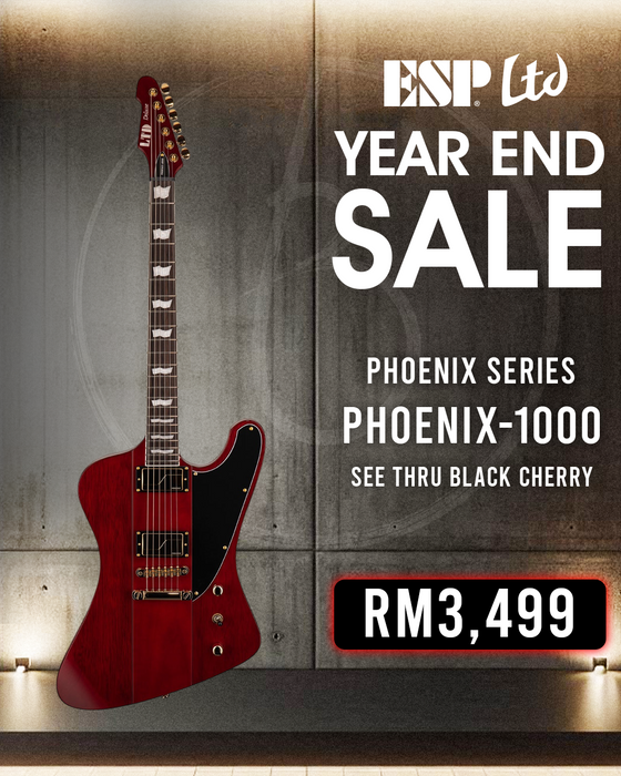 ESP LTD Phoenix-1000 - See Thru Black Cherry