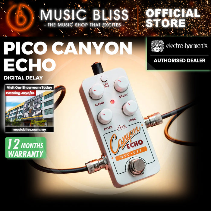 Electro Harmonix Pico Canyon Echo Digital Delay Pedal