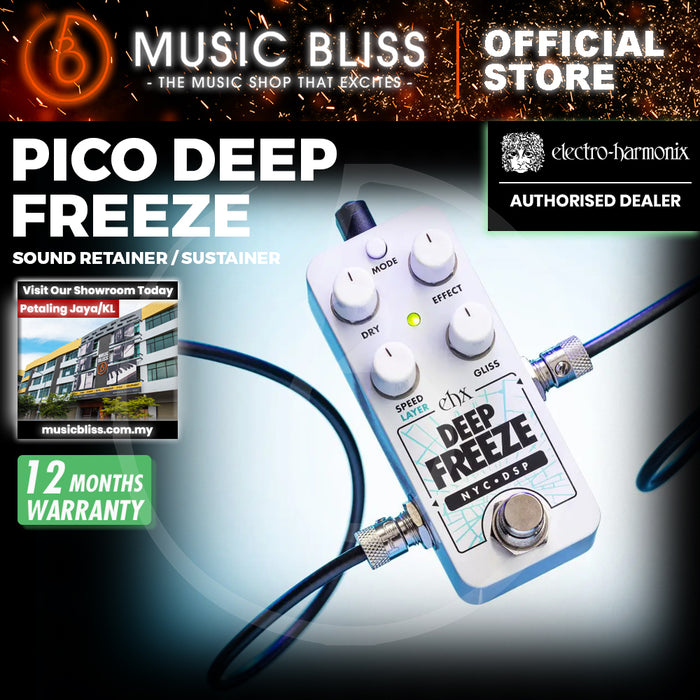 Electro Harmonix Pico Deep Freeze Sound Retainer Sustain Pedal
