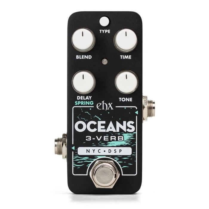 Electro Harmonix Oceans 3-verb Reverb Pedal - Music Bliss Malaysia