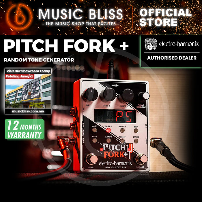 Electro Harmonix Pitch Fork+ Polyphonic Pitch Shift Pedal