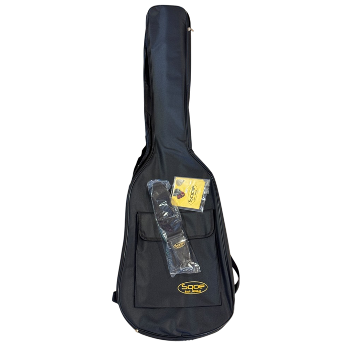 SQOE PJ600 PJ Series Electric Bass Guitar - Sunburst (PJ-600)
