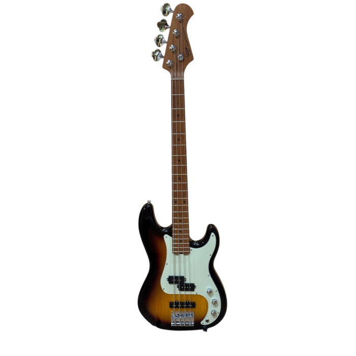 SQOE PJ600 PJ Series Electric Bass Guitar - Sunburst (PJ-600)