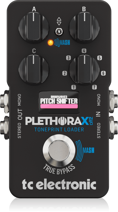 TC Electronic Plethora X1 Neo TonePrint Multi-effects Pedal - Black