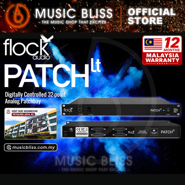 Flock Audio Patch "LT" 32-point Digitally Controlled Analog Patchbay