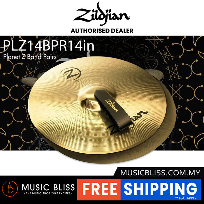 Zildjian 14" Planet Z Band Cymbal - Pair