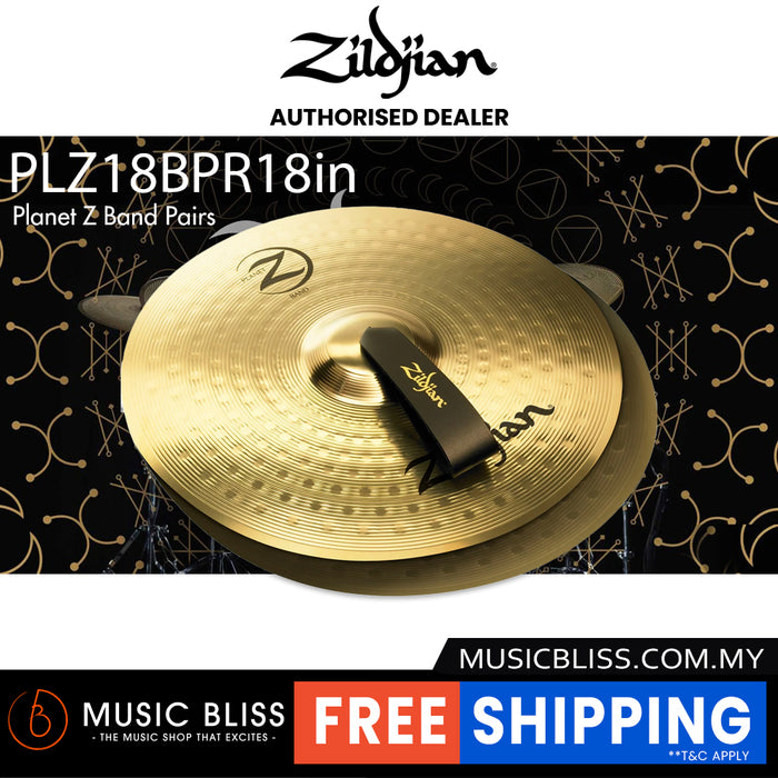 Zildjian 18" Planet Z Band Cymbal - Pair