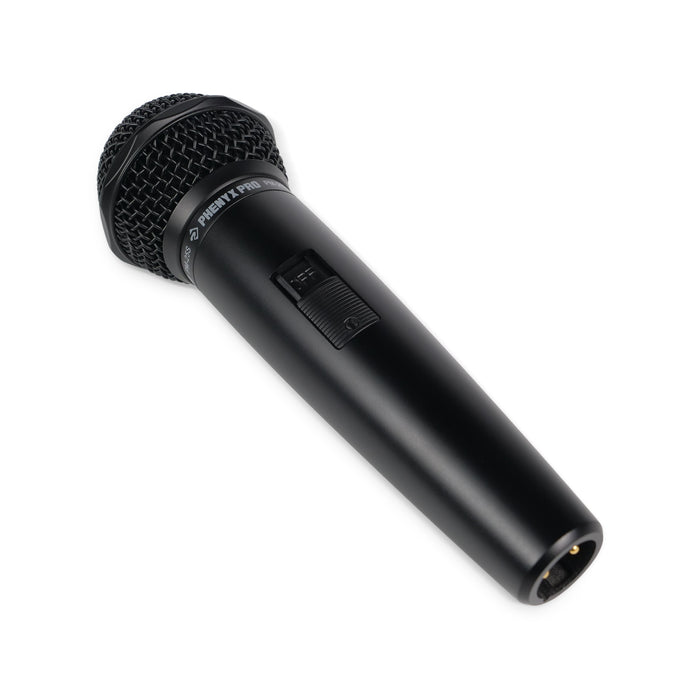 Phenyx Pro PM-25S Cardioid Dynamic Microphone with Switch (with cable and pouch)