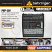 Behringer Europower PMP500 12-channel 500-Watt Powered Mixer - Music Bliss Malaysia