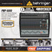 Behringer Europower PMP6000 16-channel 1600-Watt Powered Mixer - Music Bliss Malaysia