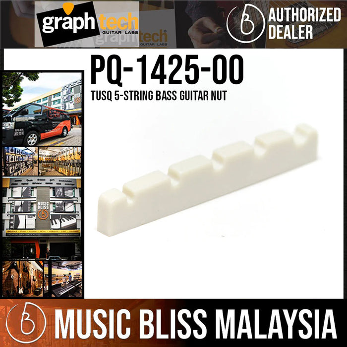 Graph Tech PQ-1425-00 TUSQ 5-string Bass Guitar Nut - Music Bliss Malaysia
