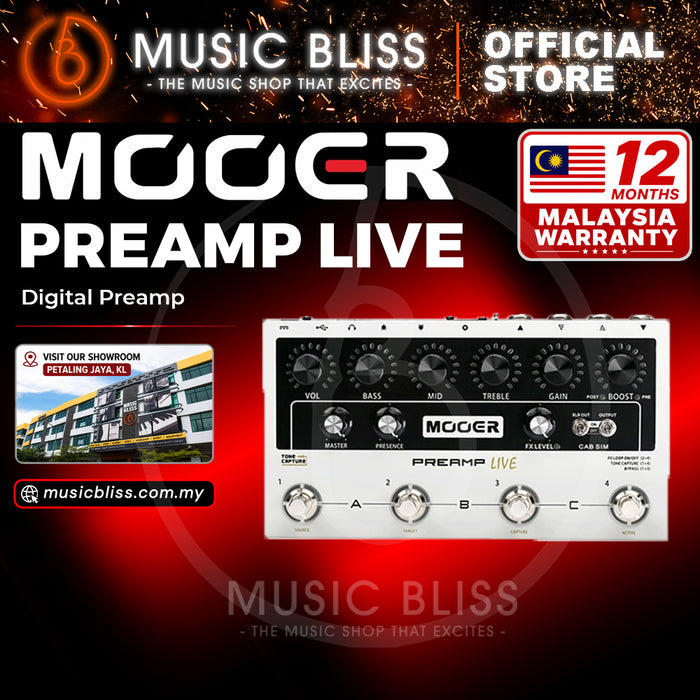 Mooer Preamp Live Pedal