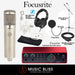 Recording Studio Set/Bundle: Focusrite Scarlett 2i2 (4th Gen) with Warm Audio WA-47JR, Sennheiser HD280 Pro, Mic cable, Mic Stand and Pop Filter - Music Bliss Malaysia