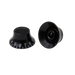 GIBSON ACCESSORIES TOP HAT KNOBS, 4PCS - BLACK (PRHK-010) - Music Bliss Malaysia