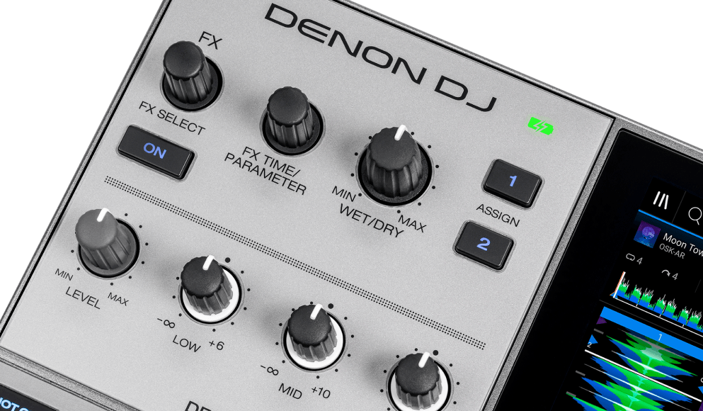 Denon DJ Prime GO+ Portable 2-deck Standalone DJ System