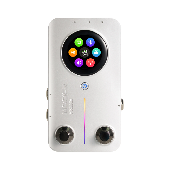 Mooer Prime M2 Intelligent Multi-Effects Pedal - Silver