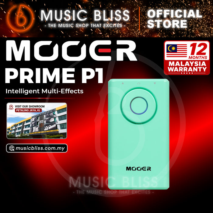 Mooer Prime P1 Intelligent Pedal - Green