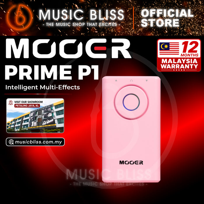 Mooer Prime P1 Intelligent Pedal - Pink
