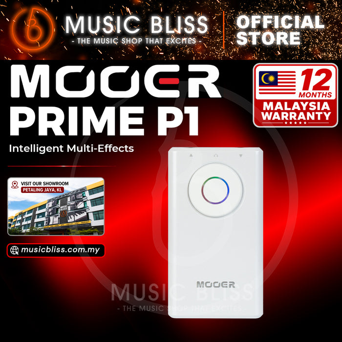 Mooer Prime P1 Intelligent Pedal - White