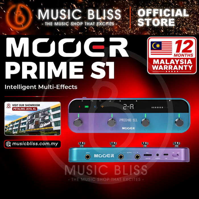 Mooer Prime S1 Intelligent Floor Pedal