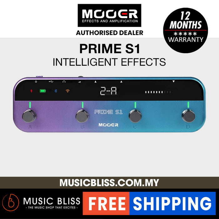 Mooer Prime S1 Intelligent Floor Pedal