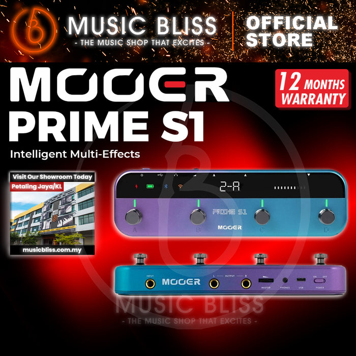 Mooer Prime S1 Intelligent Floor Pedal