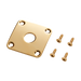 GIBSON ACCESSORIES LES PAUL METAL JACK PLATE - GOLD (PRJP-020) - Music Bliss Malaysia