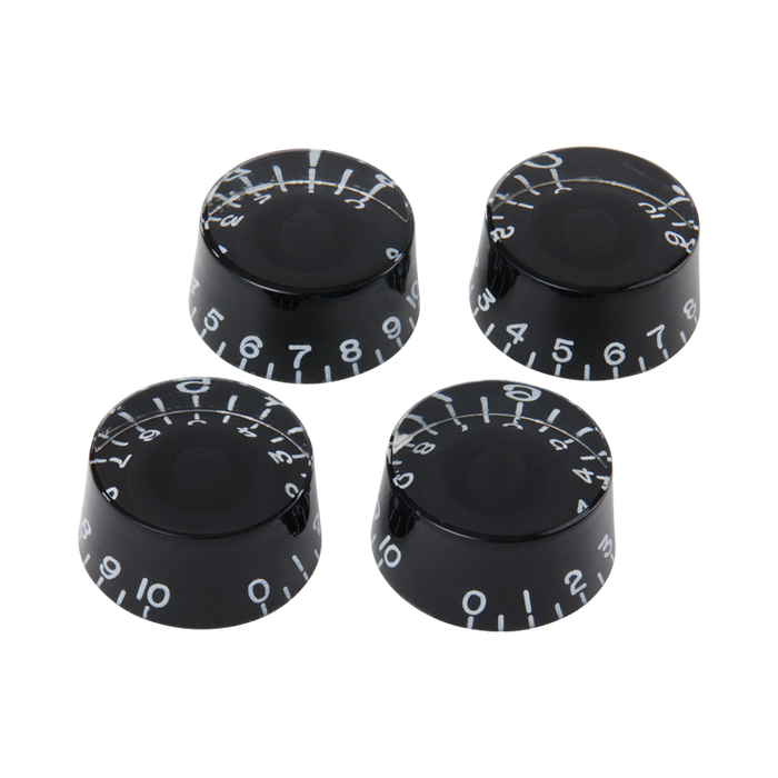 GIBSON ACCESSORIES SPEED KNOBS, 4PCS - BLACK (PRSK-010) - Music Bliss Malaysia