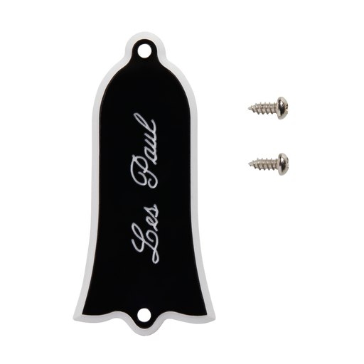 GIBSON ACCESSORIES 61 "LES PAUL" HISTORIC TRUSS ROD COVER - BLACK (PRTR-061) - Music Bliss Malaysia